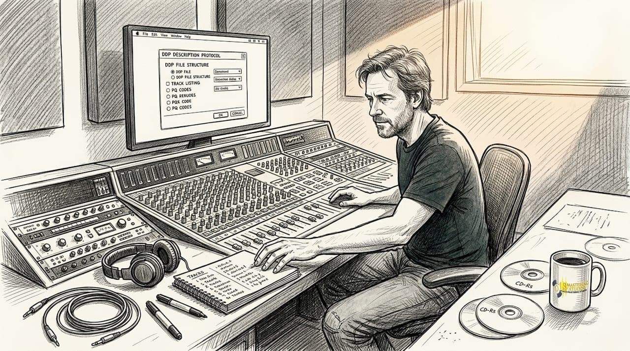 What is DDP for CD? A musician's guide to mastering
