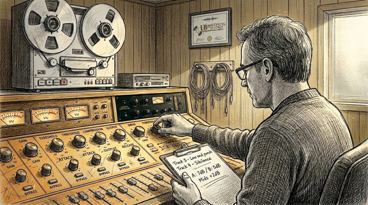 Vintage mastering gear: real sonic warmth and workflow gains